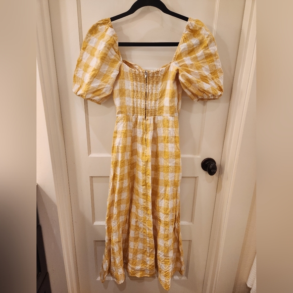 Reformation Linen Midi Dress - Picture 2 of 3